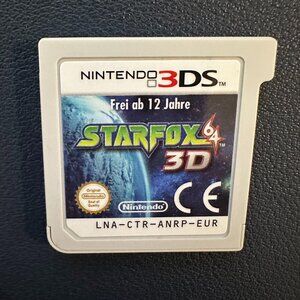Nintendo 3DS *European, Cartridge Only* Starfox 64 3D